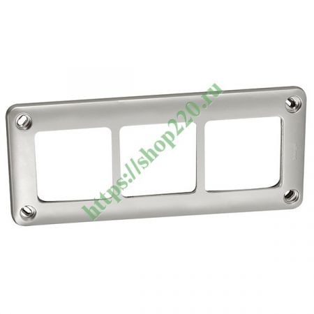 (77853) Рамка 3 поста 110х252, Legrand