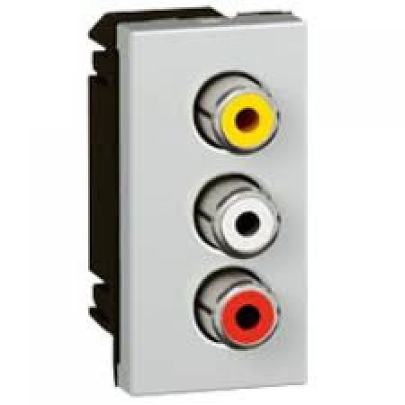 (79254) MOSAIC Роз. 3RCA Алю, Legrand
