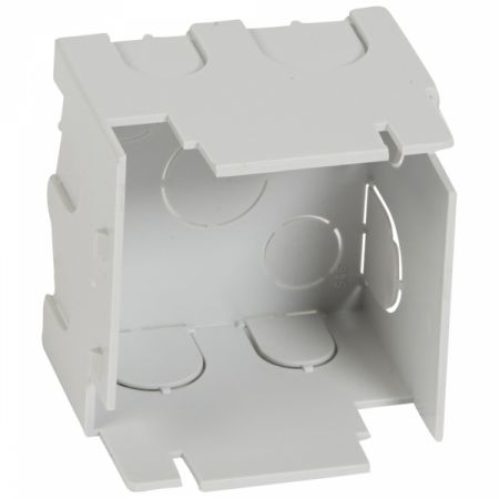 (80011) Batibox Коробка2мод. мет.рамка, Legrand