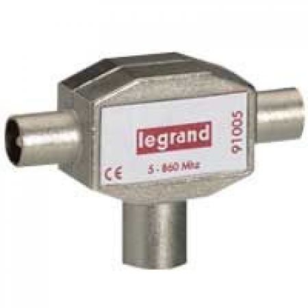 (91005) Розгалудж.Tv (1ввід-2виводи), Legrand