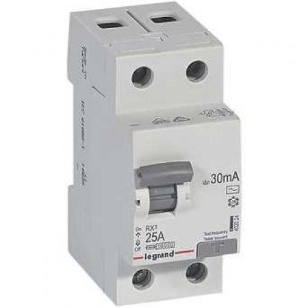 (402024) RX³ Диференційне Реле 30mA 25А 2п AC, Legrand