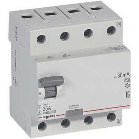 (402074) RX³ Диференційне Реле 30mA 25А 4п A, Legrand