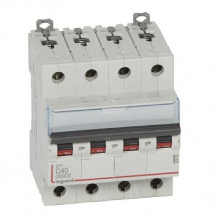(407622) DX³ Автоматичний Вимикач 4П B 10A 10kA, Legrand