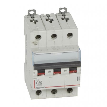 (407864) DX³ Автоматичний Вимикач 3П C 50A 10kA, Legrand