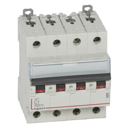 (407920) DX³ Автоматичний Вимикач 4П C 1A 10kA, Legrand