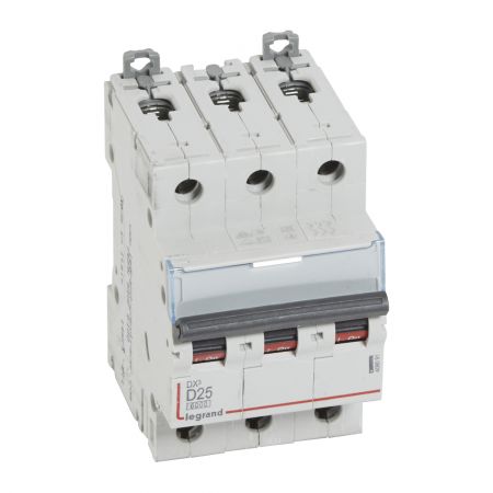 (408091) DX³ Автоматичний Вимикач 3П D 25A 10kA, Legrand