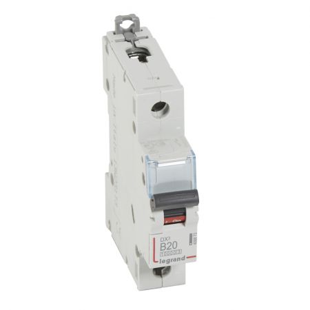 (408873) DX³ Автоматичний Вимикач 1П B 20A 16kA, Legrand