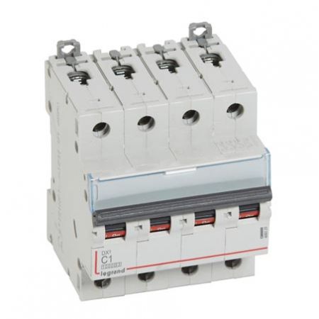 (409328) DX³ Автоматичний Вимикач 4П C 0,5A 16kA, Legrand