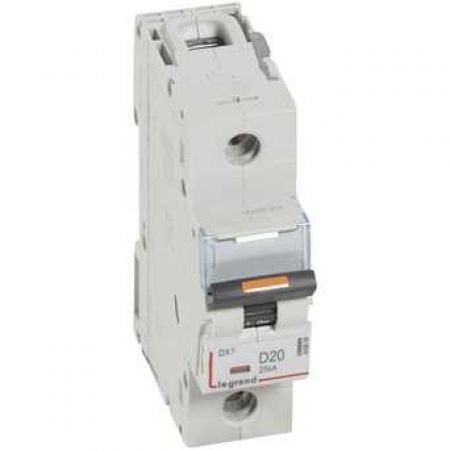 (409808) DX³ Автоматичний Вимикач 1П D 20A 25kA, Legrand