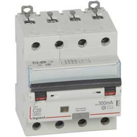 (411205) DX³ Диференційний Автомат 4П C 16A 300mA-AC, Legrand