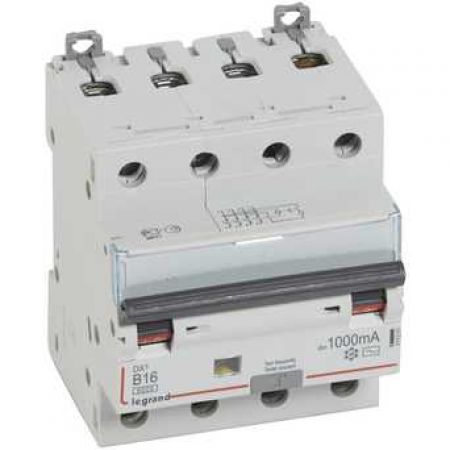 (411361) DX³ Диференційний Автомат 4П B 16A 1000mA-AC, Legrand
