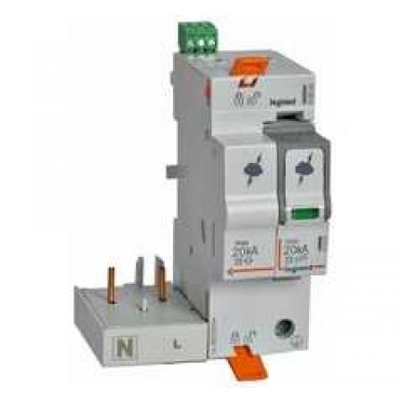 (412260) Блок ПЗІП Т2 1П+Н 20кА сигн. к, Legrand