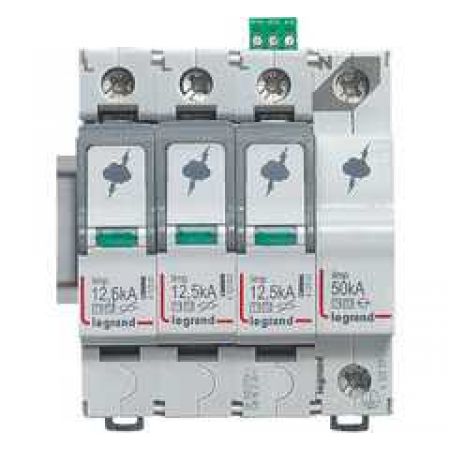 (412277) ПЗІП Т1+Т2 3П+Н 12,5кА сигн. к, Legrand