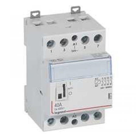 (412518) CX³ Силове Реле 40A 4НВ 24В Рук., Legrand