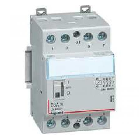 (412563) CX³ Силове Реле малошумне 63A 4НВ 230В Рук., Legrand