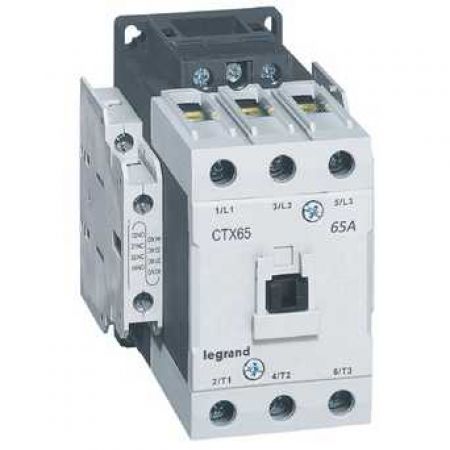 (416179) CTX³ 65 Контактор 3-полюсний 65A 2НВ2НЗ 415В AC торцевий зажим, Legrand