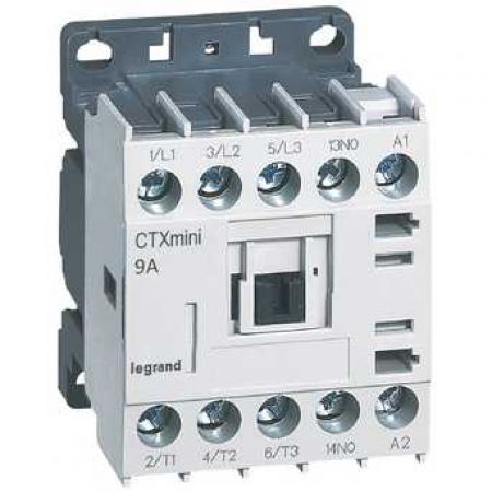 (417026) CTX³ mini Контактор 3-полюсний 9A 1НВ 230В AC, Legrand