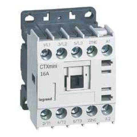 (417034) CTX³ mini Контактор 3-полюсний 9A 1НЗ 110В AC, Legrand