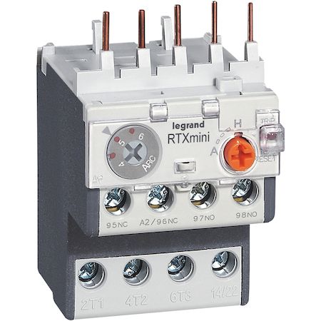 (417086) RTX³ mini Теплове реле 1.6-2.5A диференційного типу, Legrand