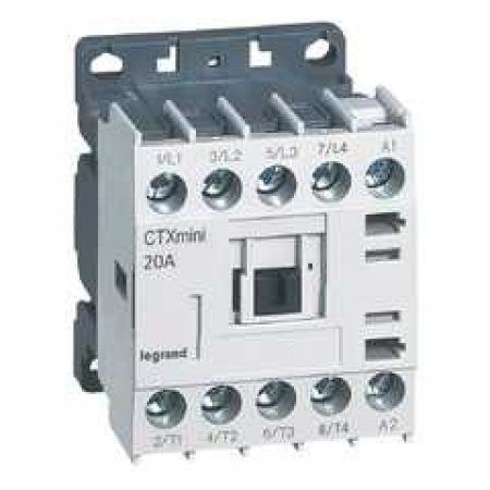 (417149) CTX³ mini Контактор 4-полюсний 16A 415В AC, Legrand