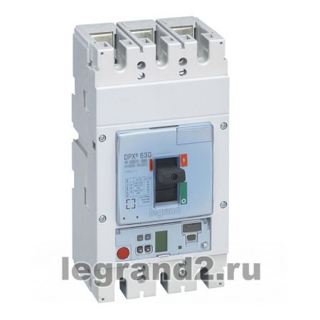 (422188) Автоматичний вимикач DPX³ 630 3П 400А 50кА/SG/В, Legrand