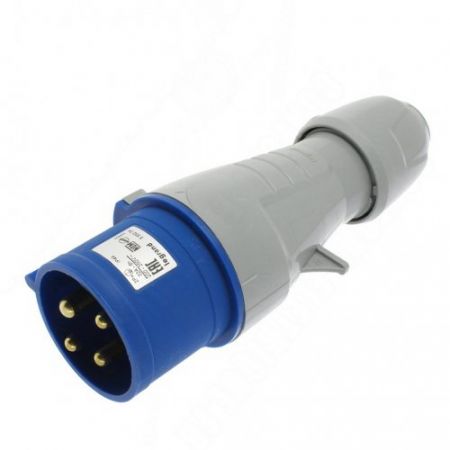 (555125) P17 Вилка пряма 16A 3К+З 230В IP44 , Legrand