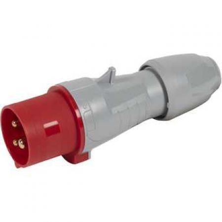 (555127) P17 Вилка пряма 16A 2К+З 415В IP44 , Legrand