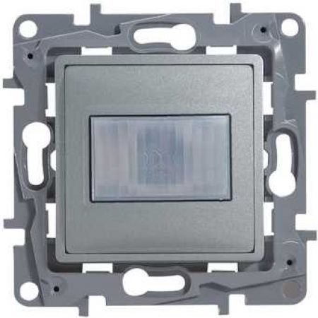 (672417) ETIKA Датчик руху 400Вт Алюміній, Legrand