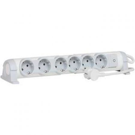 (694636) Подовжувач 6X2К+З 1,5м комфорт, Legrand