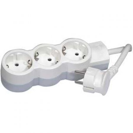 (695002) Подовжувач 3x2К+З 3м, Legrand