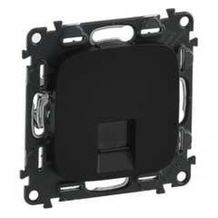 (753950) Valena ALLURE Розетка RJ45 Кат.5е UTP Антрацит, Legrand
