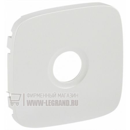 (754769) Valena ALLURE Лицьова панель розетки TV Жемчуг, Legrand