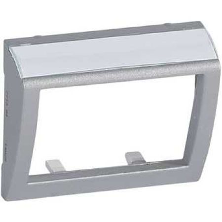(771384) Galea Life Лицьова Панель Розетки Інформаційної RJ45 (STP), колір Aluminium, Legrand