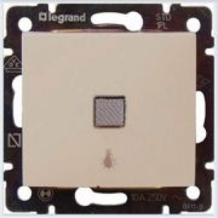 (774310) Valena Вимикач з підсвіткою 10А Слонова кістка, Legrand
