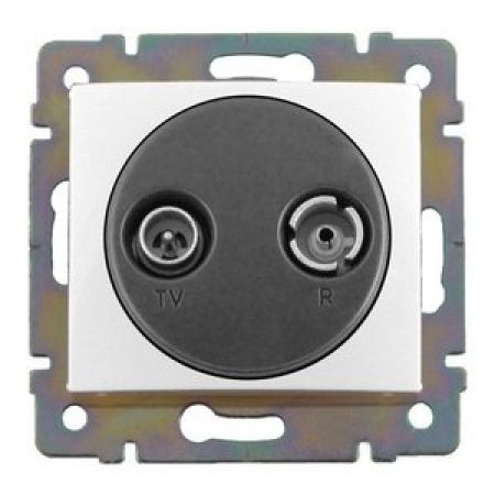 (774434) Valena Розетка TV-R прохідна 14дБ Білий, Legrand