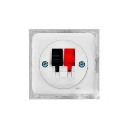 (13052201) Розетка акустична HI-FI біла REGINA, Hager