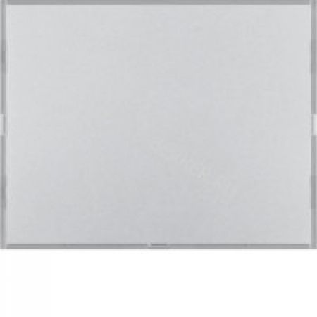 (80161774) Сенсорний вимикач 1-клавішний KNX-TP+EASY K.5 алюм., Hager