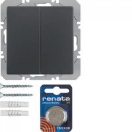 (85655226) Передавач 1-канальний KNX-quicklink Q.х антрацит, Hager