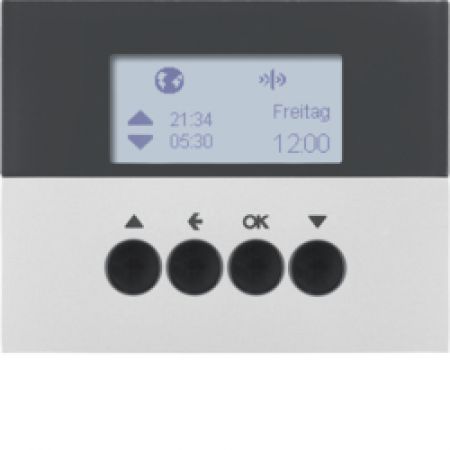 (85745177) Таймер для вставки жалюзі KNX-quicklink алюмінієвий лак, K.5, Hager