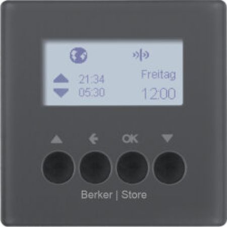 (85745226) Таймер для вставки вимикача KNX-quicklink Q.х антрацит, Hager