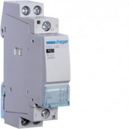 (ESD240) Контактор 40A, 2НВ, 24В, Hager