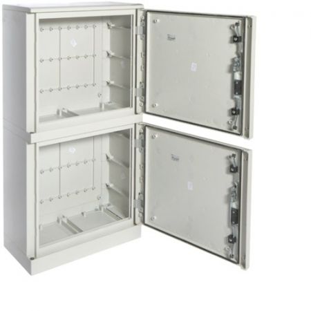 (FL340B) Шафа з поліестру двосекційна ORION Plus,IP65,непроз.двері,1150X600X300мм, Hager