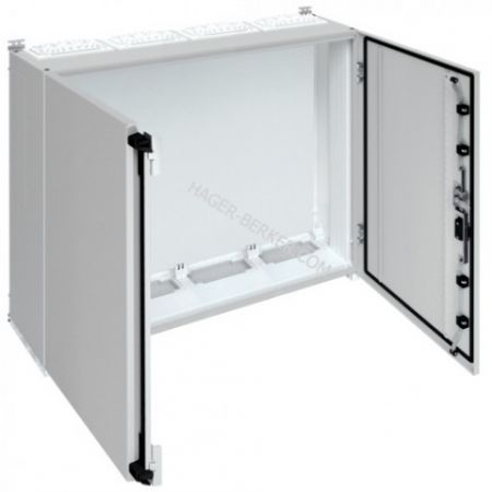 (FR64S) Щит Univers IP55/II 950x1050x275, сірий, 4 секції , Hager