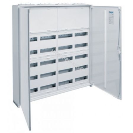 (FWB74N) Щит Univers IP44/II 1100x1050x161мм 240мод. з блоком для клем, Hager