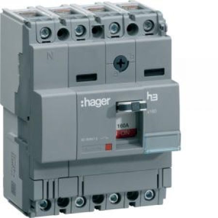 (HCA126H) Роз'єднувач x160, In=125А, 4п, Hager