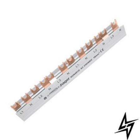 (KDN451D) Шина фазна 3P+N 16мм² 12M, Hager