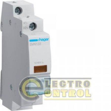(SVN133) Індикатор LED 12/48 В, помаранчовий, Hager