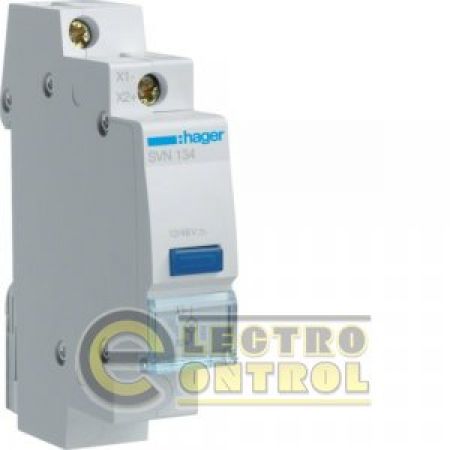 (SVN134) Індикатор LED 12/48 В, синій, Hager