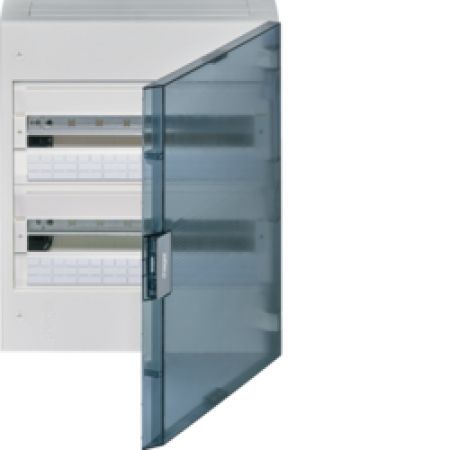 (VB218TB) Щит з/у, прозорі двері, 36M, VEGA, Hager