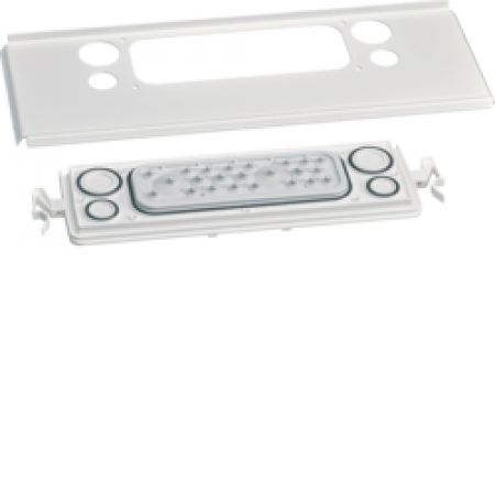 (VZ041VB) Накладка з фланцем IP41 для щитів VEGA, Hager